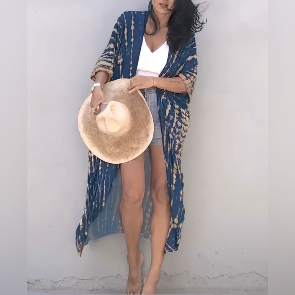 Women’s boho style kimono